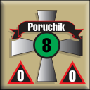 Panzer Grenadier Headquarters Library Unit: Russian Empire Imperial Army Poruchik for Panzer Grenadier game series