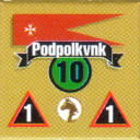 Panzer Grenadier Headquarters Library Unit: Russian Empire Imperial Army Podpolkvnk (Coss) for Panzer Grenadier game series
