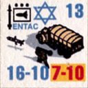 Panzer Grenadier Headquarters Library Unit: State of Israel Army ENTAC for Panzer Grenadier game series