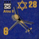 Panzer Grenadier Headquarters Library Unit: State of Israel Air Force Alou II for Panzer Grenadier game series