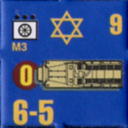 Panzer Grenadier Headquarters Library Unit: State of Israel Army M3 for Panzer Grenadier game series