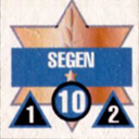 Panzer Grenadier Headquarters Library Unit: State of Israel Army Segen for Panzer Grenadier game series