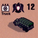 Panzer Grenadier Headquarters Library Unit: Syrian Arab Republic Army Truck for Panzer Grenadier game series