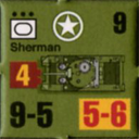 Panzer Grenadier Headquarters Library Unit: United States Army Hvy Sherman for Panzer Grenadier game series