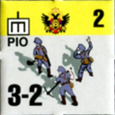 Panzer Grenadier Headquarters Library Unit: Austro-Hungarian Empire Imperial and Royal Army PIO for Panzer Grenadier game series