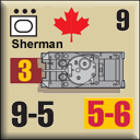 Panzer Grenadier Headquarters Library Unit: Canada Army Sherman for Panzer Grenadier game series