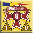 Panzer Grenadier Headquarters Library Unit: Romania Forțele Navale Române Plutonier for Panzer Grenadier game series