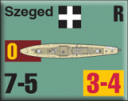 Panzer Grenadier Headquarters Library Unit: Hungary Navy Szeged for Panzer Grenadier game series