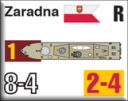 Panzer Grenadier Headquarters Library Unit: Poland Navy Zaradna for Panzer Grenadier game series
