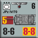 Panzer Grenadier Headquarters Library Unit: Germany Heer Jpz IV/70 for Panzer Grenadier game series