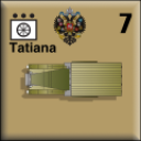 Panzer Grenadier Headquarters Library Unit: Russian Empire Imperial Army Tatiana for Panzer Grenadier game series