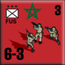 Panzer Grenadier Headquarters Library Unit: France Moroccan Ground Forces FUS for Panzer Grenadier game series