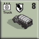 Panzer Grenadier Headquarters Library Unit: Germany 78th Storm Division Truck for Panzer Grenadier game series