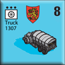 Panzer Grenadier Headquarters Library Unit: Finland Army Truck for Panzer Grenadier game series