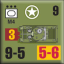 Panzer Grenadier Headquarters Library Unit: United States Army M4 for Panzer Grenadier game series