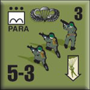 Panzer Grenadier Headquarters Library Unit: United States Airborne PARA for Panzer Grenadier game series