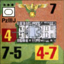 Panzer Grenadier Headquarters Library Unit: Germany Schutzstaffel PzIIIj for Panzer Grenadier game series