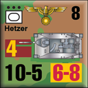 Panzer Grenadier Headquarters Library Unit: Germany Schutzstaffel Hetzer for Panzer Grenadier game series