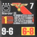 Panzer Grenadier Headquarters Library Unit: Germany Schutzstaffel Marder III for Panzer Grenadier game series