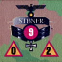 Panzer Grenadier Headquarters Library Unit: Germany Schutzstaffel Sturmbnfr (MAJ) for Panzer Grenadier game series