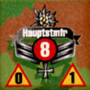 Panzer Grenadier Headquarters Library Unit: Germany Schutzstaffel Hauptsmfr (CAPT) for Panzer Grenadier game series