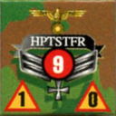 Panzer Grenadier Headquarters Library Unit: Germany Schutzstaffel Hauptsmfr (CAPT) for Panzer Grenadier game series
