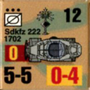Panzer Grenadier Headquarters Library Unit: Germany Heer SdKfz-222 for Panzer Grenadier game series