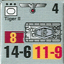 Panzer Grenadier Headquarters Library Unit: Germany Heer Tiger II for Panzer Grenadier game series