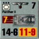 Panzer Grenadier Headquarters Library Unit: Germany Heer Panther II for Panzer Grenadier game series