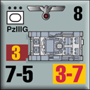 Panzer Grenadier Headquarters Library Unit: Germany Heer PzIIIg for Panzer Grenadier game series