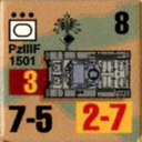 Panzer Grenadier Headquarters Library Unit: Germany Heer PzIIIf for Panzer Grenadier game series