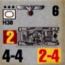 Panzer Grenadier Headquarters Library Unit: Germany Heer H38 for Panzer Grenadier game series