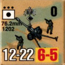 Panzer Grenadier Headquarters Library Unit: Germany Heer 76.2mm for Panzer Grenadier game series