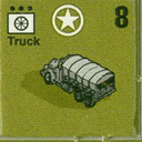 Panzer Grenadier Headquarters Library Unit: United States Army Truck for Panzer Grenadier game series