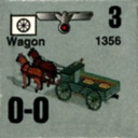 Panzer Grenadier Headquarters Library Unit: Germany Heer Wagon for Panzer Grenadier game series