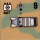 Panzer Grenadier Headquarters Library Unit: Germany Heer SdKfz-7 for Panzer Grenadier game series