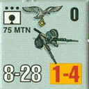 Panzer Grenadier Headquarters Library Unit: Germany Luftwaffe 75 MTN for Panzer Grenadier game series