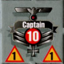 Panzer Grenadier Headquarters Library Unit: Germany Heer Captain for Panzer Grenadier game series