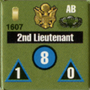 Panzer Grenadier Headquarters Library Unit: United States Airborne 2nd Lieutenant for Panzer Grenadier game series