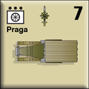 Panzer Grenadier Headquarters Library Unit: Peru Army Praga for Panzer Grenadier game series