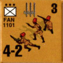 Panzer Grenadier Headquarters Library Unit: Italy Regio Corpo di Truppe Coloniali Fan for Panzer Grenadier game series