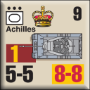 Panzer Grenadier Headquarters Library Unit: Britain Army Achilles for Panzer Grenadier game series