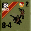 Panzer Grenadier Headquarters Library Unit: Soviet Union Guards HMG for Panzer Grenadier game series