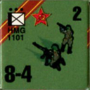 Panzer Grenadier Headquarters Library Unit: Soviet Union Guards HMG for Panzer Grenadier game series