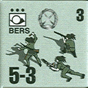 Panzer Grenadier Headquarters Library Unit: Italy Regio Esercito BERS for Panzer Grenadier game series