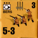 Panzer Grenadier Headquarters Library Unit: Italy Regio Esercito BERS for Panzer Grenadier game series