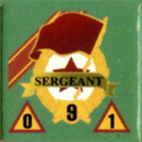 Panzer Grenadier Headquarters Library Unit: Soviet Union Guards Sergeant for Panzer Grenadier game series