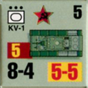 Panzer Grenadier Headquarters Library Unit: Soviet Union Army (RKKA) KV-I for Panzer Grenadier game series