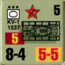 Panzer Grenadier Headquarters Library Unit: Soviet Union Army (RKKA) KV-I for Panzer Grenadier game series