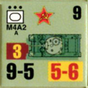 Panzer Grenadier Headquarters Library Unit: Soviet Union Army (RKKA) M4A2 for Panzer Grenadier game series